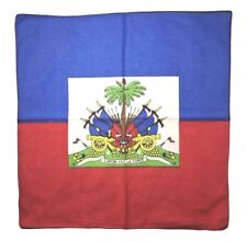 Haiti Flag Bandana Head Wrap Creole Caribbean Pride Port Au Prince Haitian
