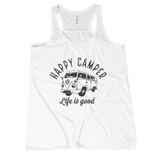Happy Camper Tank Camping Tank Tops Women