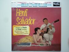Henri Salvador Vinyle 25cm Un Certain Sourire / La Fin Des Vacances Réédition