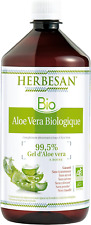 Herbesan®- Gel D'aloÉ Vera Liquide Bio- Digestion, Transit & Beauté - Pulpe Fraî