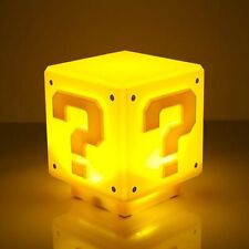 Hiullen Cube De Lampe Icône 3d Veilleuse Led Pour Enfants Brique Carrée 3d Po...