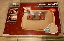 Homedics Therapist Select Shiatsu Pillow Rotating Massage Mechanism W/heat Beige
