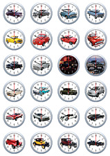 Horloge Murale Avec Motif : Ford Usa Automobile Nous Voiture Auto Collector Fan