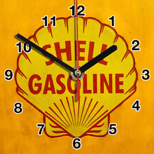 Horloge Murale Logo Shell Gasoline -01m