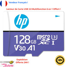 Hp Carte Mémoire Micro-sd 128 Go Avec Lecteur Carte Usb 3.0 Multifonction 6 En 1