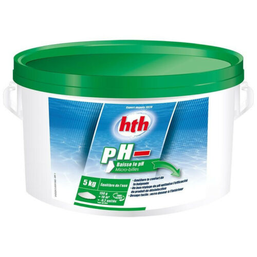 Hth Swimming Pool Chemicals Ph Minus Micro-balls (fi-clor Ph & Alk Reducer) 5kg