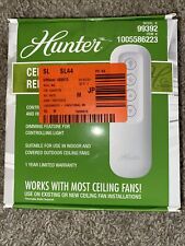 Hunter 99392 Universal 3 Speed Ceiling Fan Handheld Remote Control In White