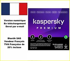 Kaspersky Premium 2024 3 App 1 An 2 Coffres Pc Mac Andr Ed Française -mail Esd