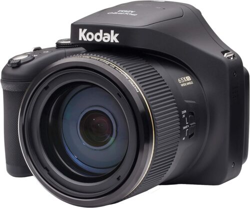 Kodak Pixpro Az652 20mp 65x Zoom Bridge Camera - Black :: Az652-bk (cameras > D