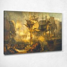 La Bataille De Trafalgar Mizen Tribord Du Victory 1806 Turner Wt20