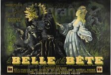 La Belle Et La Bête Film Rfbh - Poster Hq 40x60cm D'une Affiche Cinéma