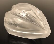 Lalique Crystal Amour Cage Love Box French Art Glass Rare Mint