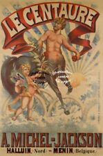 Le Centaure Pneu Rrak - Poster Hq 40x60cm D'une Affiche Vintage