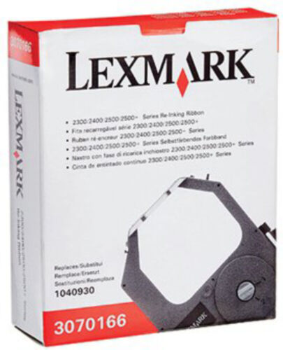 Lexmark 3xx, 4xx, 5xx, 5xx+ Standard Re-inking Ribbon :: 3070166 (printing Supp