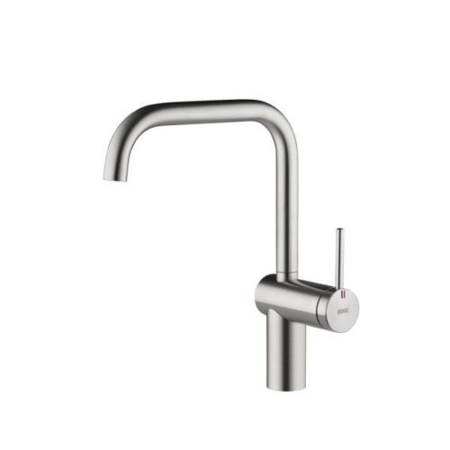 Livello 1e, Mixer Tap, Stainless Steel, High Pressure