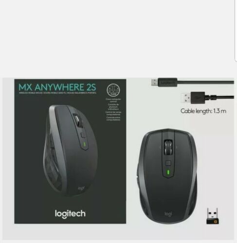 Logitech Mx Master 2s Wireless Bluetooth Mouse For Mac And Windows Graphite Uk