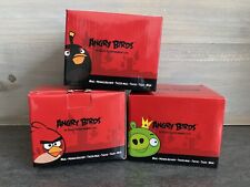 ☕️ Lot 3 Mugs / Tasses - Angry Birds - Rovio Vert Rouge Noir Bomb Léonard Red 3d