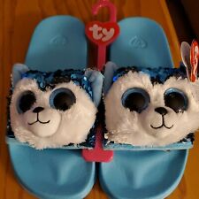 Lot 5 Paire De Claquettes Chaussons Peluche Ty Neuf Taille 37