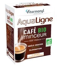 Lot De 2 Boîtes De Vitarmonyl Aqualigne Café Minceur Brûle Graisse Bio