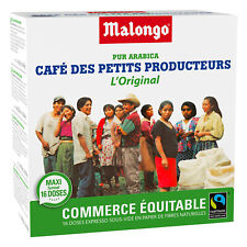 Lot De 2 - Malongo - L'original Petits Producteurs - 16 Dosettes De Café Compati