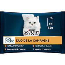 Lot De 3 - Purina Gourmet - Perle Duo De La Campagne Pâtée Pour Chat Adulte - Pa