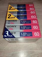 Lot De 7 K7 Sony Cassette Video 8mm Mp 60min Neuf Sous Blister Camescope
