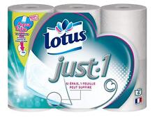 Lotus Just1 Papier Toilette 6 Pièces - Lot De 4 