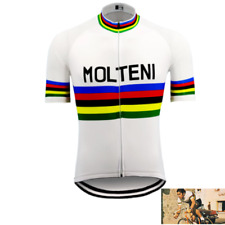 Maillot Molteni Eddy Merckx Cycliste Retro Vintage Classic Cyclism Giro Vuleta 