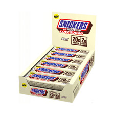 Mars Protein Snickers White Low Sugar High Protein Bar (12x57g) White Chocolate