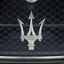 Maserati Emblème Grille Avant Trident Argente 670005377 Pour Quattroporte Neuf