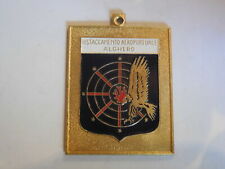 Médaille Carrée Pour Le Détachement De L'aéroport D'alghero De L'armée...