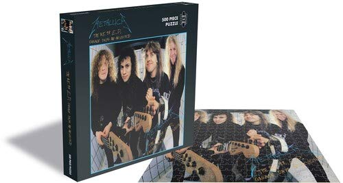 metallica zee company jigsaw puzzle the $5.98 e.p. garage days re-revisited 500 piece
