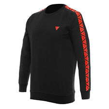 Mf6272 - Pull Ras Du Cou Homme Original Dainese Pull Stripes Black/fluo Red