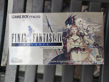 Mint New Gameboy Micro Final Fantasy Amano Japan *beautiful Box - Collector*