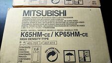 Mitsubishi K65hm/kp65hm Haute Densité Papier Pour Série P-90 Imprimante 2 Boites