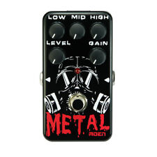 Moen Electric Guitar Effects Metal Distortion Gain Level Low Middle High Pedal