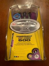 Monster Thx Component Video 500 Rca Cables