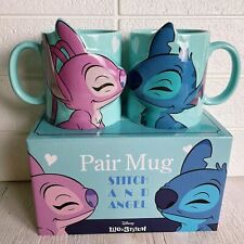 Mug Disney Stitch & Angel 300ml Lilo Et Stitch San3390 Vendu Par Paire...