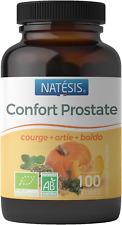 Natésis — Confort Prostate Bio — 100 Gélules — Troubles Urinaires Hommes — Compl