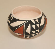 Native American Olla Shaped Pot By Clara Fernando, Laguna Pueblo