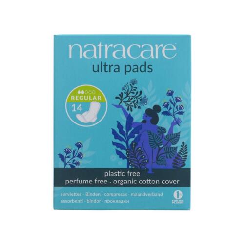 Natracare Ultra Pads Reg With Wings 14 Pieces ( Pack Of 12)