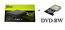 Netbook Ziboo Zipad Station D'accueil Usb Ordinateur Portable Lecteur Externe Dvd-rw Caddy + Dvd