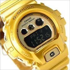New Casio G-shock Gold Metallic Look Mid-size Watch Gmds6900sm-9 Free Shipping