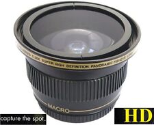 New Hi Def Super Wide Pro Fisheye Lens For Sony Hdr-cx900 Fdr-ax100