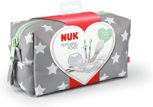 Nuk Baby Care Welcome Set Including Dummy Set, Hairbrush, Nail Scissors,... 