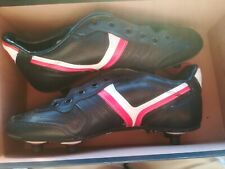 Nuovo Pantofola D'oro Scarpe 38 Nero Vintage Calcio Football Schoes Made Italy
