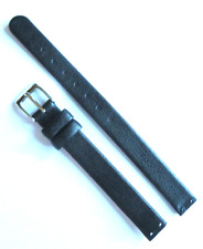Obaku Original Rechange Bracelet En Cuir V149lcirb Bracelet De Montre Noir