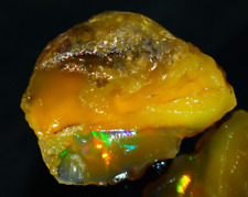 Opale Rouge Brute 34,95 Carats Opale éthiopienne Naturelle Pierre Précieuse...