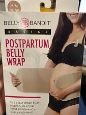 Original Belly Bandit Wrap Brand New Post Pregnancy Waist Tighten Medium, Nude