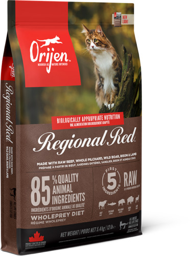 Orijen Regional Red Dry Cat Food - 5.4kg